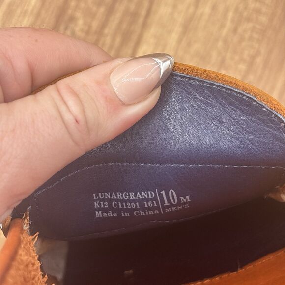 Cole‎ Haan Lunargrand Penny Woodbury/Orange C11201 Size 10 M